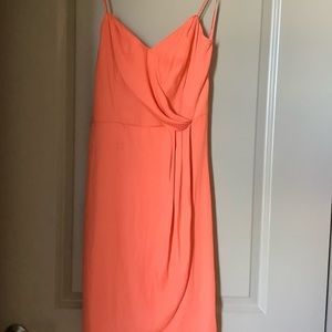 Banana Republic size 0 orange dress (chiffon I think)